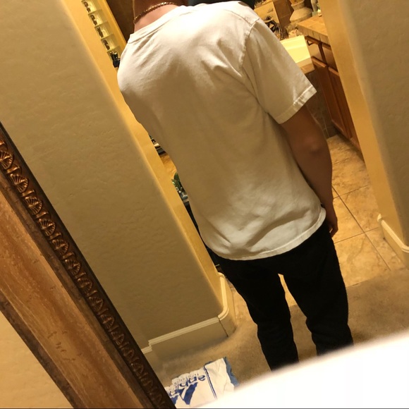 HURLEY Palm tree design White T Shirt - Picture 3 of 4